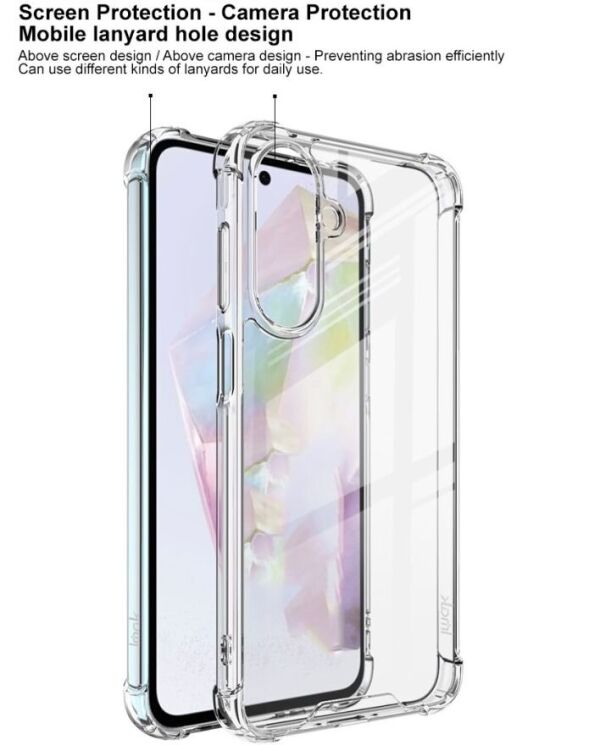 Защитный чехол IMAK Space Shield для Samsung Galaxy A26 (A266) - Transparent: фото 9 из 9