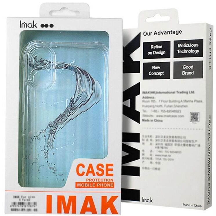 Защитный чехол IMAK Space Shield для Samsung Galaxy A26 (A266) - Transparent: фото 3 из 9
