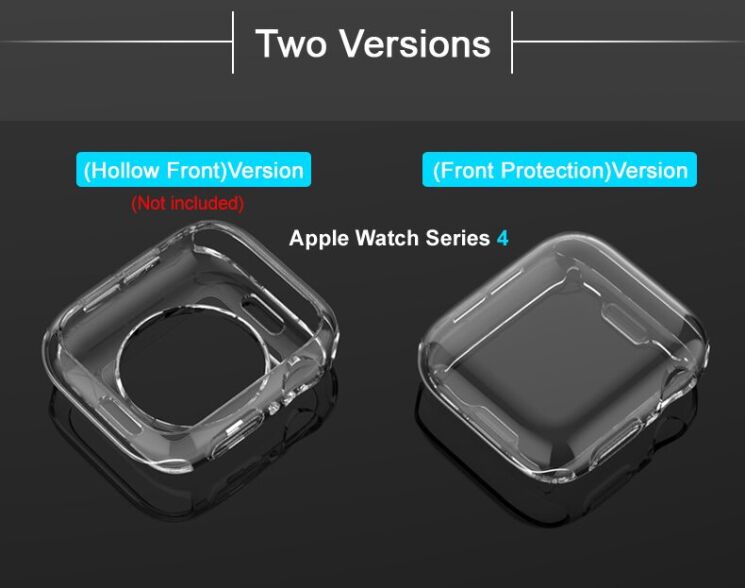 Защитный чехол IMAK UX-3 Front Protection для Apple Watch 38 mm - Transparent: фото 9 из 13