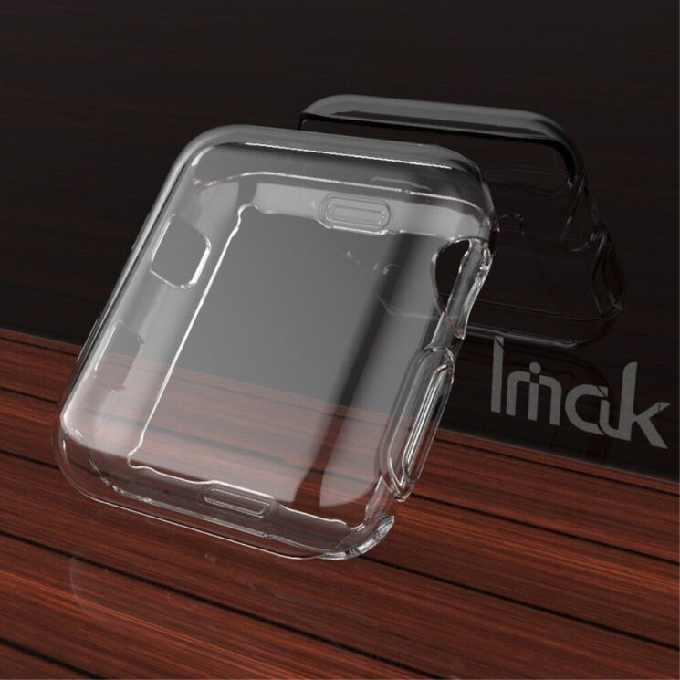 Защитный чехол IMAK UX-3 Front Protection для Apple Watch 38 mm - Transparent: фото 5 из 13