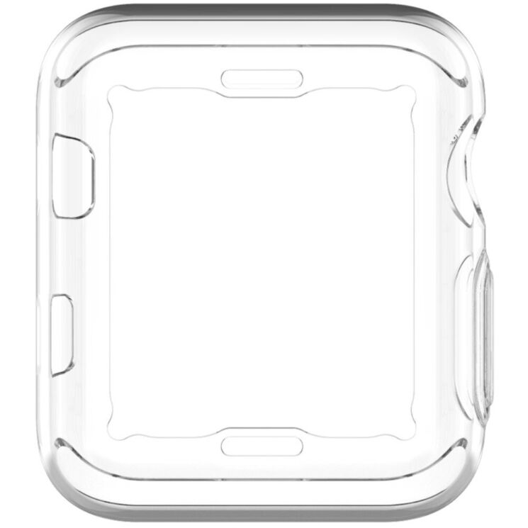 Защитный чехол IMAK UX-3 Front Protection для Apple Watch 38 mm - Transparent: фото 3 из 13