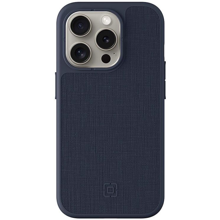 Захисний чохол Incipio Cru. MagSafe для Apple iPhone 15 Pro - Navy Canvas: фото 3 з 5