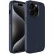 Захисний чохол Incipio Cru. MagSafe для Apple iPhone 15 Pro - Navy Canvas (350815L). Фото 2 з 5