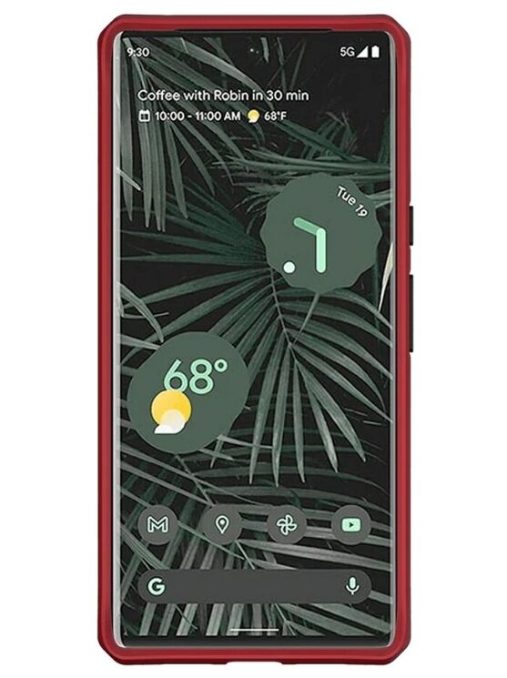 Защитный чехол ItSkins Hybrid Silk для Google Pixel 6 Pro - Red: фото 3 из 12