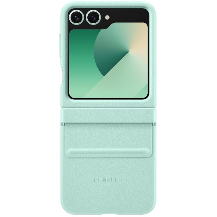 Защитный чехол Kindsuit Case для Samsung Galaxy Flip 6 (EF-VF741PMEGUA) - Mint: фото 2 из 5