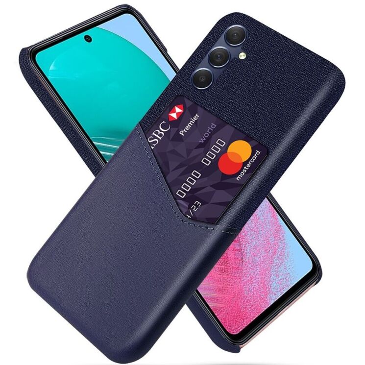 Защитный чехол KSQ Business Pocket для Samsung Galaxy A24 (A245) - Blue: фото 1 из 4