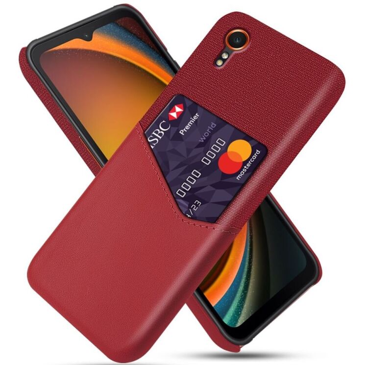 Захисний чохол KSQ Business Pocket для Samsung Galaxy Xcover 7 (G556) - Red: фото 1 з 4