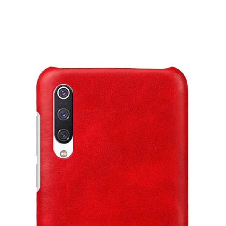 Защитный чехол KSQ Leather Cover для Xiaomi Mi CC9e / A3 - Red: фото 3 из 5