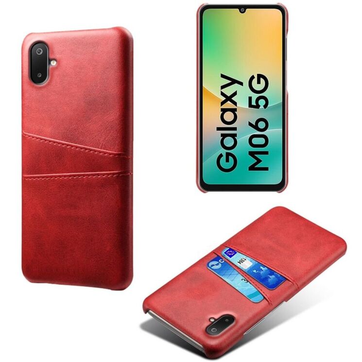 Защитный чехол KSQ Pocket Case для Samsung Galaxy A06 (A065) - Red: фото 1 из 5