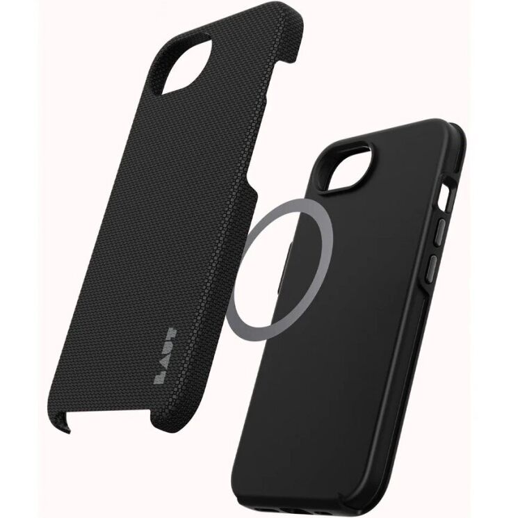 Защитный чехол Laut SHIELD MAGSAFE для Apple iPhone 16e (L_IPSE4_MSH_BK) - Black: фото 4 из 4