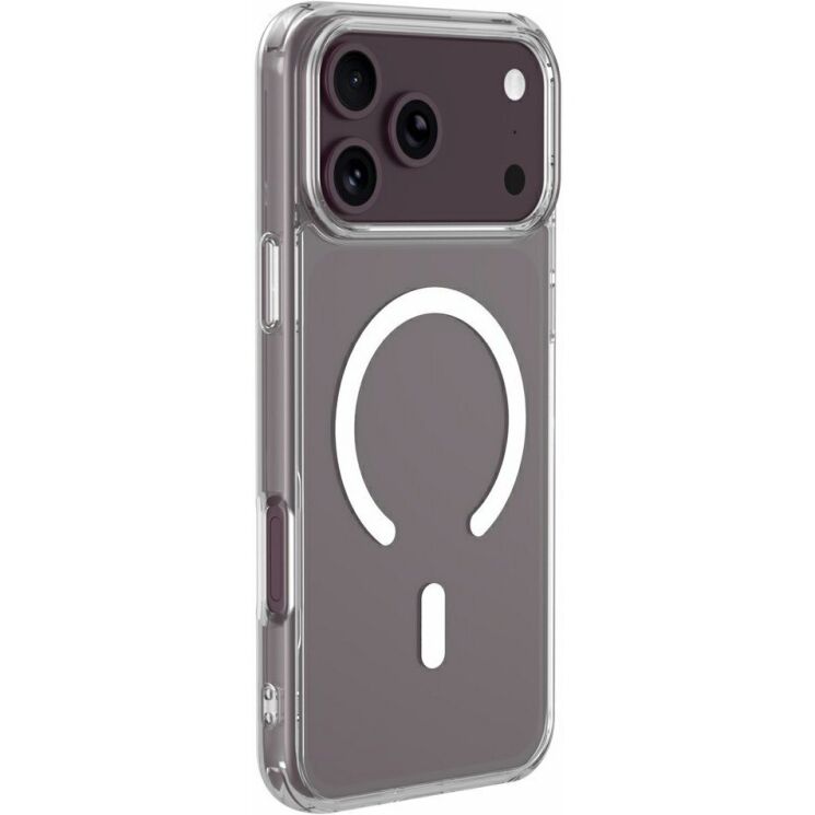 Захисний чохол LEREACH TOC Crystal Magnetic для iPhone 18 Pro / 17 Pro - Transparent: фото 2 з 14