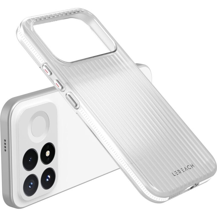 Защитный чехол LEREACH TOC Series для Xiaomi Poco F9 Pro - White: фото 1 из 13