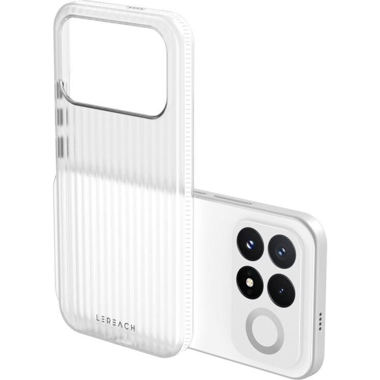 Защитный чехол LEREACH TOC Series для Xiaomi Poco F9 Pro - White: фото 6 из 13