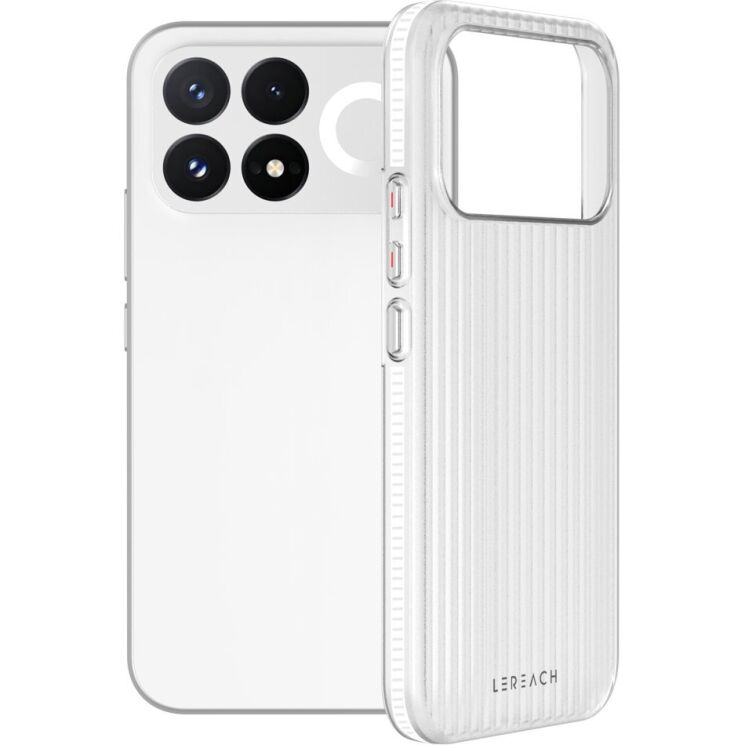 Защитный чехол LEREACH TOC Series для Xiaomi Poco F9 Pro - White: фото 7 из 13