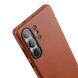 Защитный чехол MELKCO Leather Back Cover (with MagSafe Support) для Samsung Galaxy S25 Ultra (S938) - Brown (374591Z). Фото 5 из 6