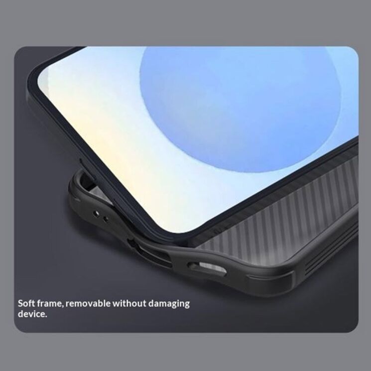 Захисний чохол NILLKIN CamShield Pro (Clear Version) для Samsung Galaxy S26 Plus - Black: фото 8 з 14