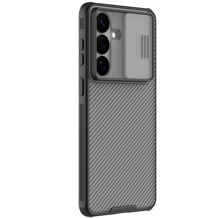 Захисний чохол NILLKIN CamShield Pro (Clear Version) для Samsung Galaxy S26 Plus - Black: фото 4 з 14