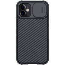Защитный чехол NILLKIN CamShield Pro (with MagSafe Support) для Apple iPhone 12 Pro Max - Black: фото 1 из 18