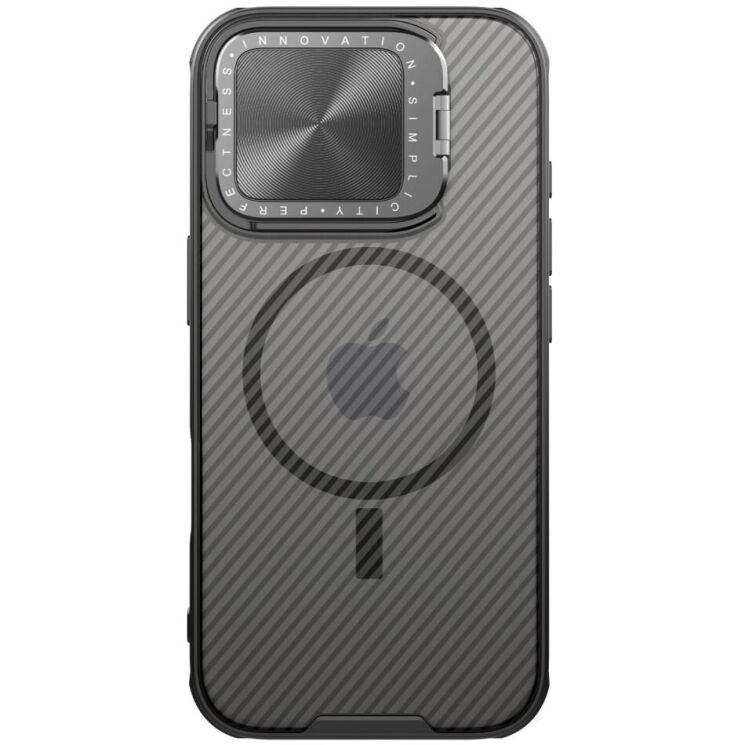 Защитный чехол NILLKIN CamShield Prop Magnetic для Apple iPhone 16 Pro - Black: фото 3 из 18