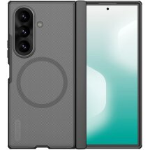 Пластиковый чехол NILLKIN Super Frosted Shield Magnetic (FF) для Samsung Galaxy Fold 8 Ultra - Transparent Black: фото 1 из 20