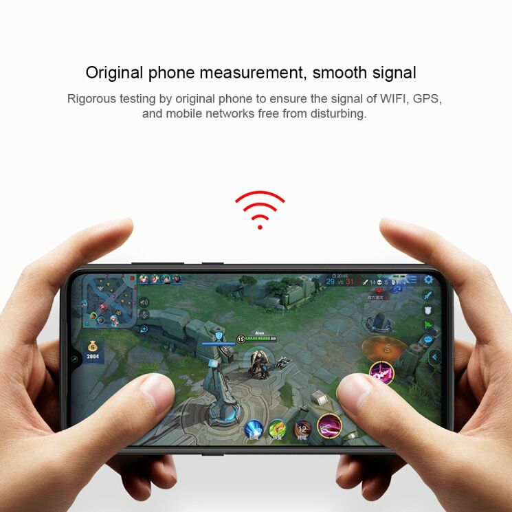 Защитный чехол NILLKIN Synthetic Fiber для Xiaomi Mi 9 - Silver: фото 13 из 17