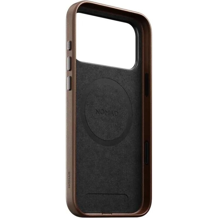 Защитный чехол Nomad Traditional Leather Case для iPhone 17 Pro Max (NM011901858) - Brown: фото 6 из 15