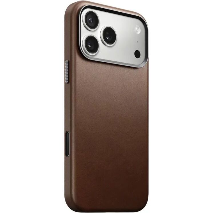 Защитный чехол Nomad Traditional Leather Case для iPhone 17 Pro Max (NM011901858) - Brown: фото 2 из 15