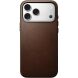 Защитный чехол Nomad Traditional Leather Case для iPhone 17 Pro Max (NM011901858) - Brown (411123Z). Фото 3 из 15