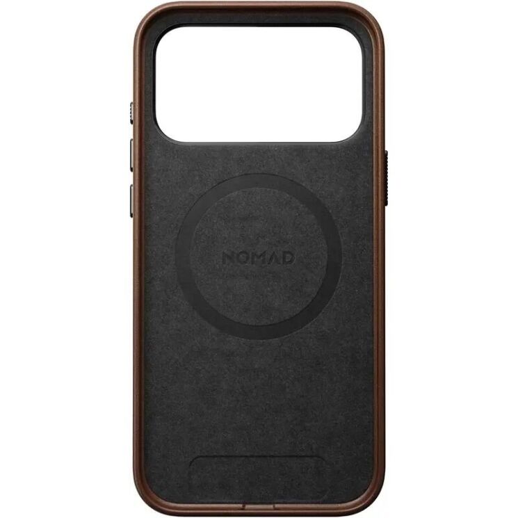 Защитный чехол Nomad Traditional Leather Case для iPhone 17 Pro Max (NM011901858) - Brown: фото 5 из 15