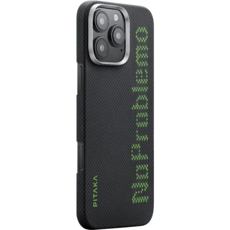 Защитный чехол Pitaka Tactile Woven Case Aries для Apple iPhone 16 Pro Max (KI1601NOP) - NoProblemo: фото 3 из 11
