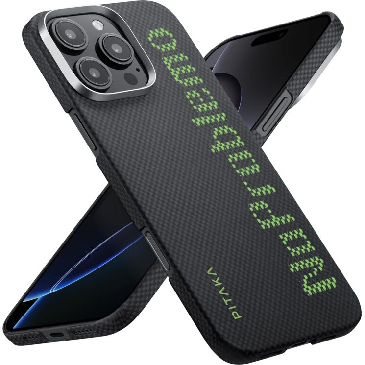 Защитный чехол Pitaka Tactile Woven Case Aries для Apple iPhone 16 Pro Max (KI1601NOP) - NoProblemo: фото 1 из 11