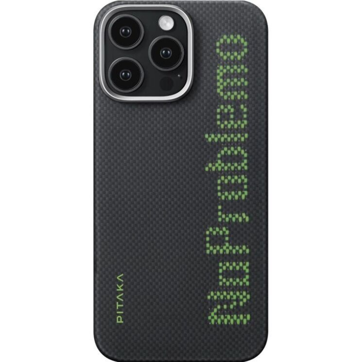 Защитный чехол Pitaka Tactile Woven Case Aries для Apple iPhone 16 Pro Max (KI1601NOP) - NoProblemo: фото 2 из 11