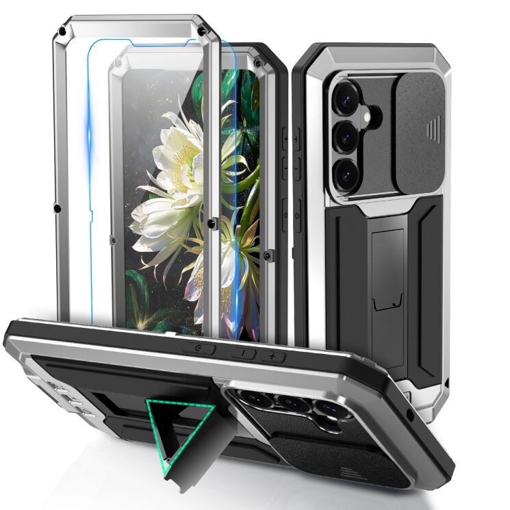 Защитный чехол R-JUST Armadillo для Samsung Galaxy S26 (S942) - Silver (407220S) Защитный чехол R-JUST Armadillo для Samsung Galaxy S26 (S942) - Silver: фото 1 из 9