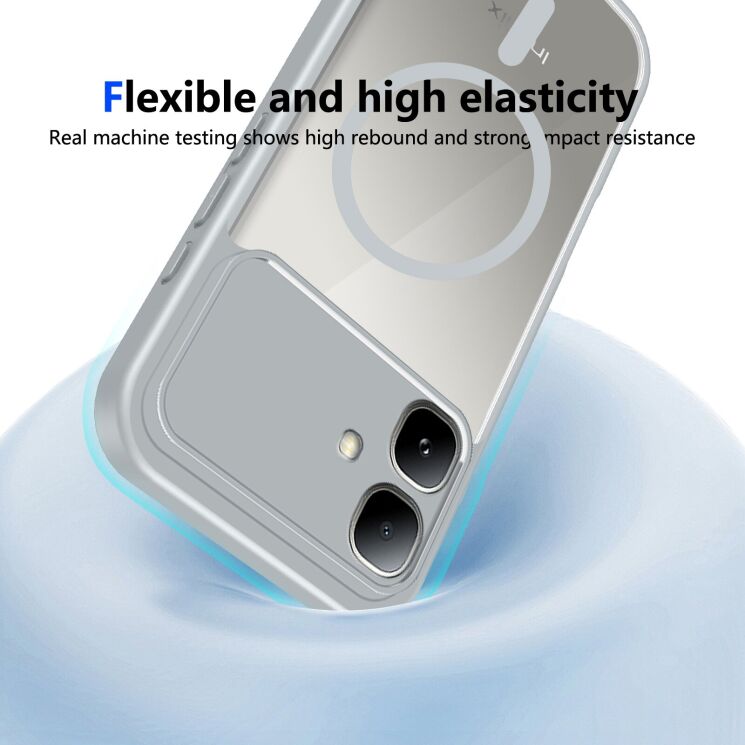 Защитный чехол Reframe Clear Bound with MagSafe для Infinix Smart 20 - Black (411220B) Защитный чехол Reframe Clear Bound with MagSafe для Infinix Smart 20 - Black: фото 5 из 5