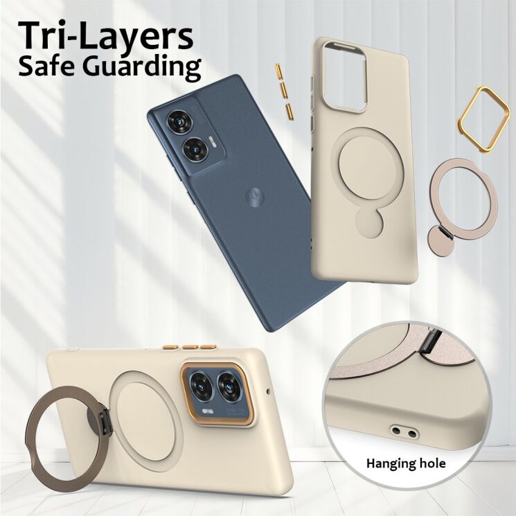 Защитный чехол Reframe Draco Casе для Motorola Edge 50 Fusion - Black (354260B) Защитный чехол Reframe Draco Casе для Motorola Edge 50 Fusion - Black: фото 7 из 8