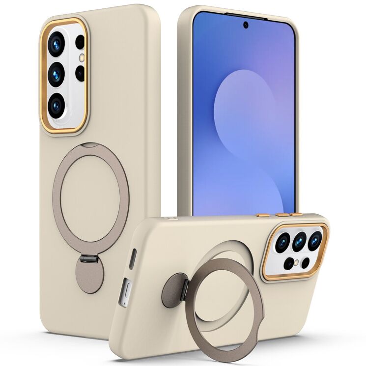 Защитный чехол Reframe Draco Casе для Samsung Galaxy S26 Ultra - Apricot: фото 1 из 8