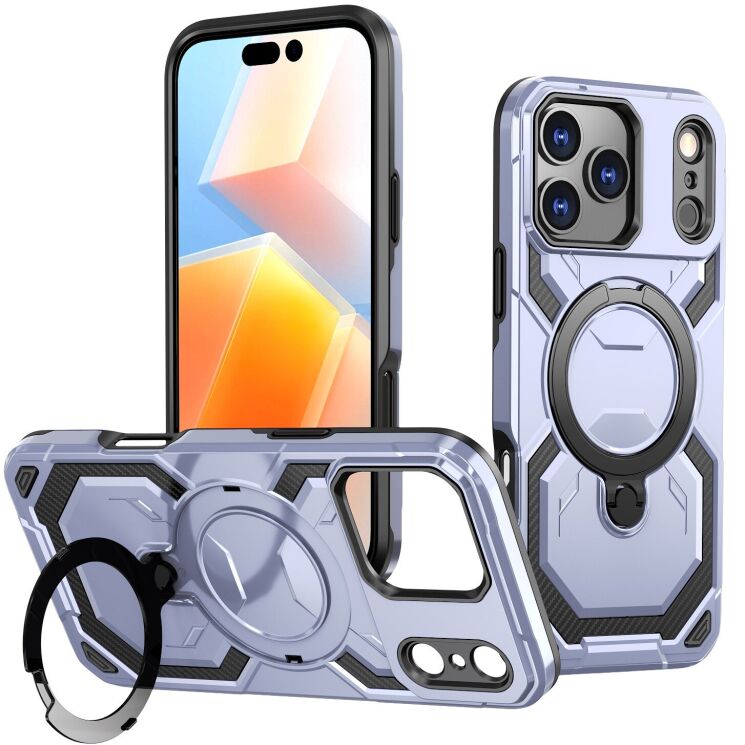 Защитный чехол Reframe Hybrid Magnetic для iPhone 17 Pro Max - Baby Blue: фото 1 из 7