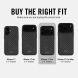 Защитный чехол Ridge Carbon Case with Magsafe для iPhone 17 Pro (A0349) - Black (403252B). Фото 3 из 6