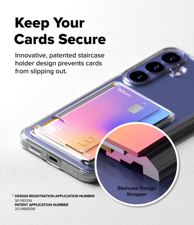 Защитный чехол Ringke Fusion Card для Samsung Galaxy S26 FE (8800380463714) - Clear (412757C) Защитный чехол Ringke Fusion Card для Samsung Galaxy S26 FE (8800380463714) - Clear: фото 11 из 18