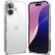 Защитный чехол Ringke Fusion для Apple iPhone 16 (8800274960398) - Clear (366446С). Фото 1 из 12