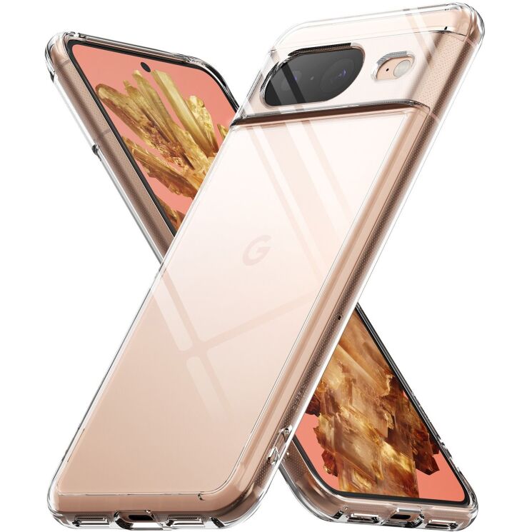 Защитный чехол RINGKE Fusion для Google Pixel 8 - Clear: фото 2 из 14