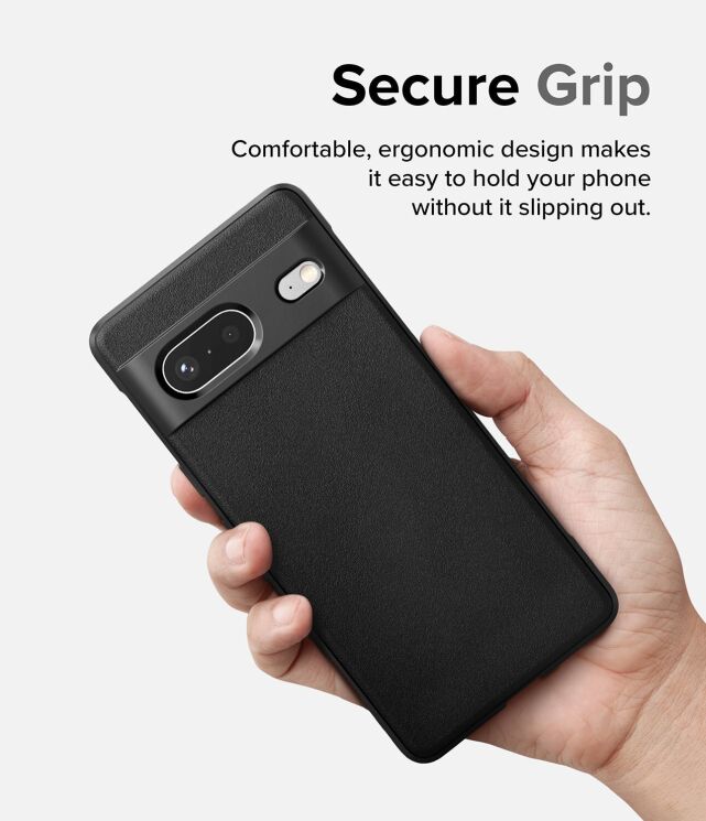 Защитный чехол Ringke Onyx для Google Pixel 7 (8809881267593) - Black: фото 5 из 12