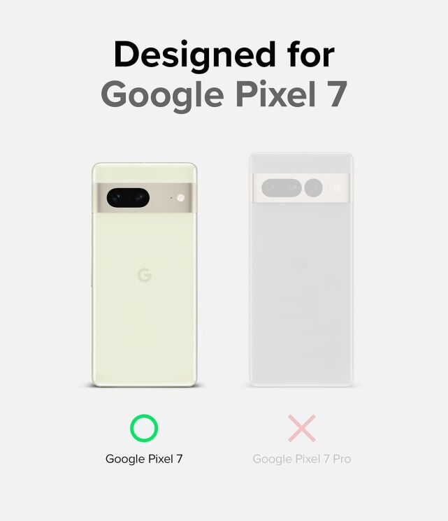 Защитный чехол Ringke Onyx для Google Pixel 7 (8809881267593) - Black: фото 3 из 12