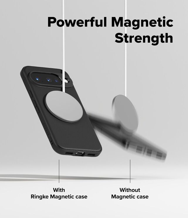 Захисний чохол Ringke Onyx Magnetic (FP) для Google Pixel 10 - Black: фото 7 з 19