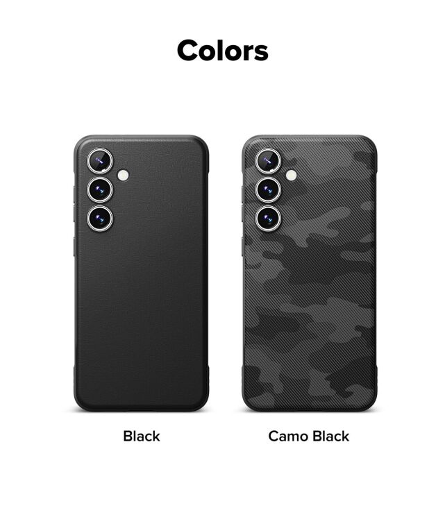 Защитный чехол Ringke Onyx Magnetic (FP) для Samsung Galaxy S24 FE (S721) 8800274964723 - Black: фото 16 из 18