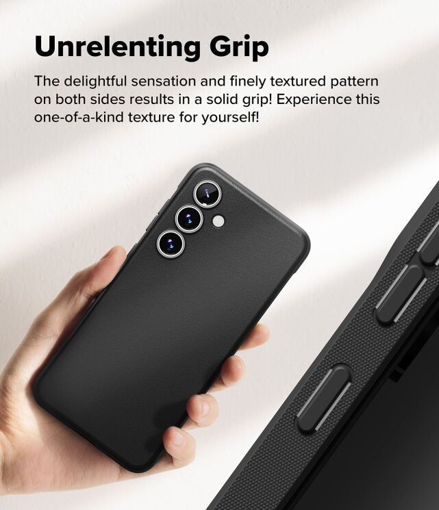Защитный чехол Ringke Onyx Magnetic (FP) для Samsung Galaxy S24 FE (S721) 8800274964723 - Black: фото 8 из 18