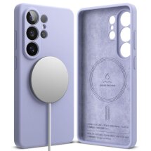 Защитный чехол Ringke Silicone Magnetic для Samsung Galaxy S26 Ultra (S948) 8800328814721 - Lavender: фото 1 из 18