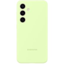 Защитный чехол Silicone Case для Samsung Galaxy S24 (S921) EF-PS921TGEGWW - Light Green: фото 1 из 5