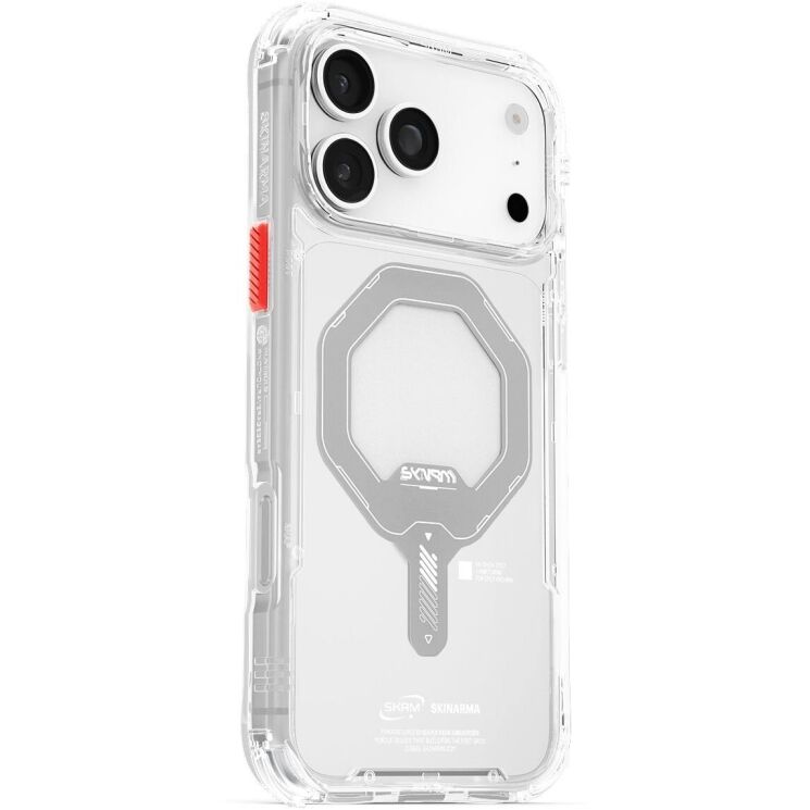 Защитный чехол SKINARMA SAIDO Mag-Charge для Apple iPhone 17 Pro Max - Clear: фото 3 из 5