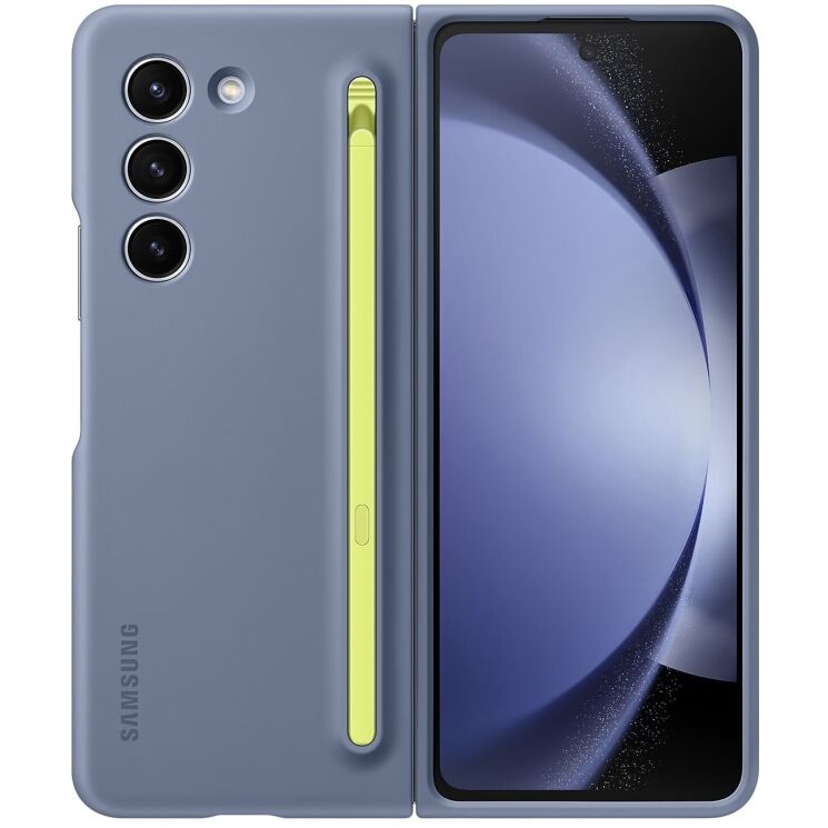 Захисний чохол Slim S Pen Case для Samsung Galaxy Fold 5 (EF-OF94PCLEGUA) - Icy Blue: фото 1 з 4